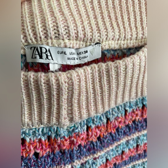 NWOT Zara crochet shorts size Large - Picture 4 of 5